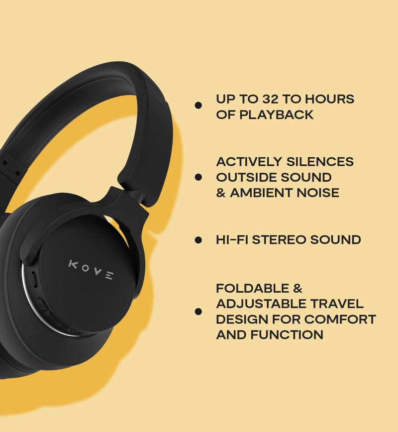 Kove Audio, 101-N, Noise Cancelling Headphones